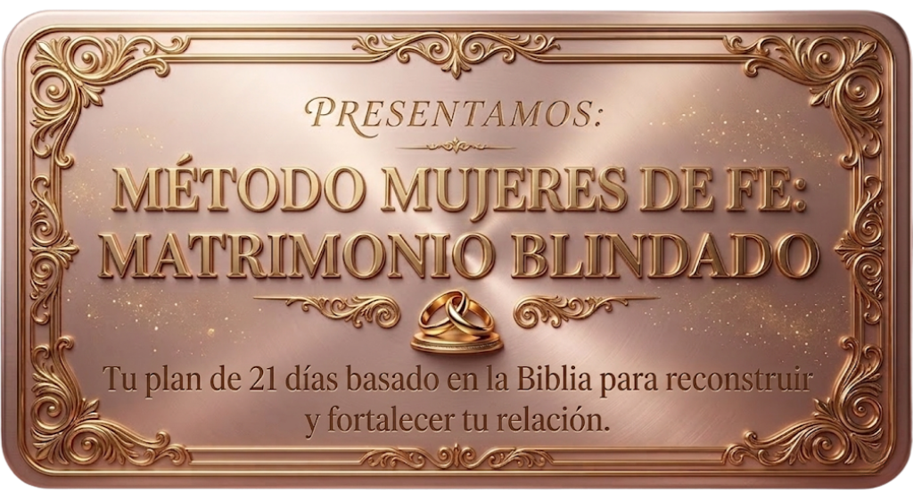 Método Mujeres de Fe: Matrimonio Blindado